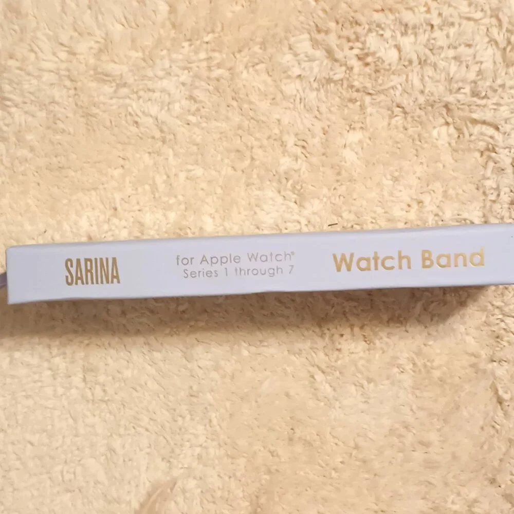 NIB ~ Sarina Soft Touch Watch Band for Apple Watch Series 1 through 7